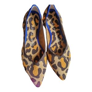 Rothy's The Point Big Cat pointed toe ballet flat, size 8.5